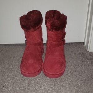 Lamo Rich Red Winter Boots